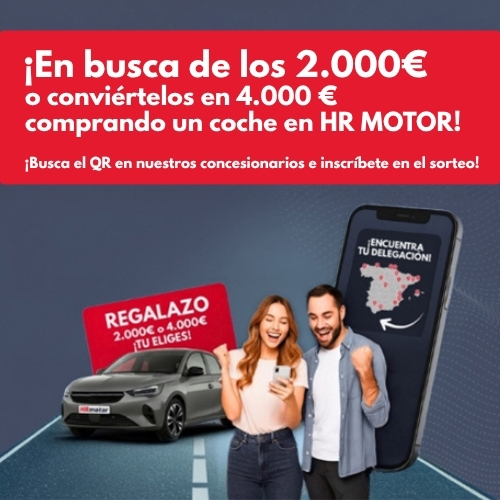 Bases legales del sorteo de 2.000€ o 4.000€ en HRMotor