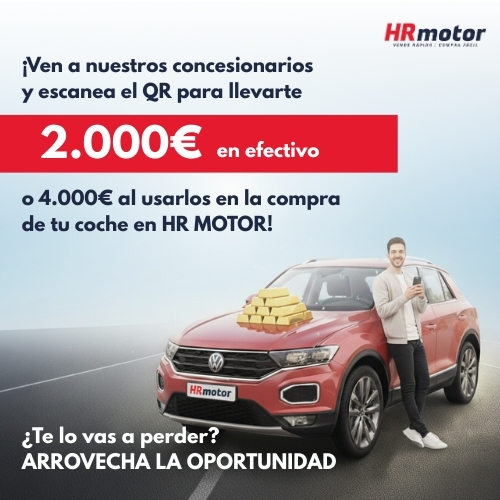 Bases legales del sorteo de 2.000€ o 4.000€ en HRMotor