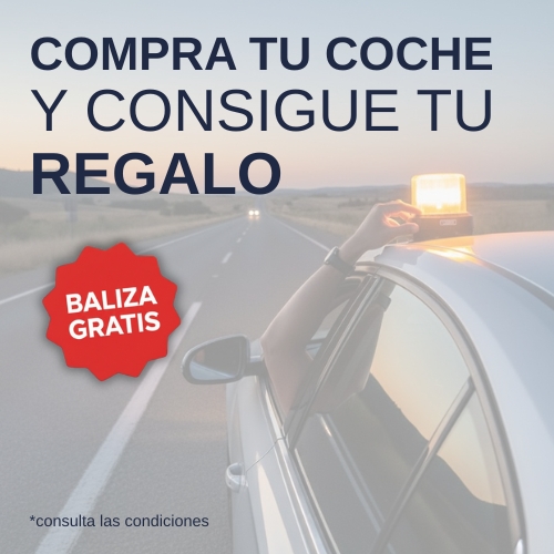 Si has comprado tu coche en HR MOTOR, te regalamos una baliza para tu coche